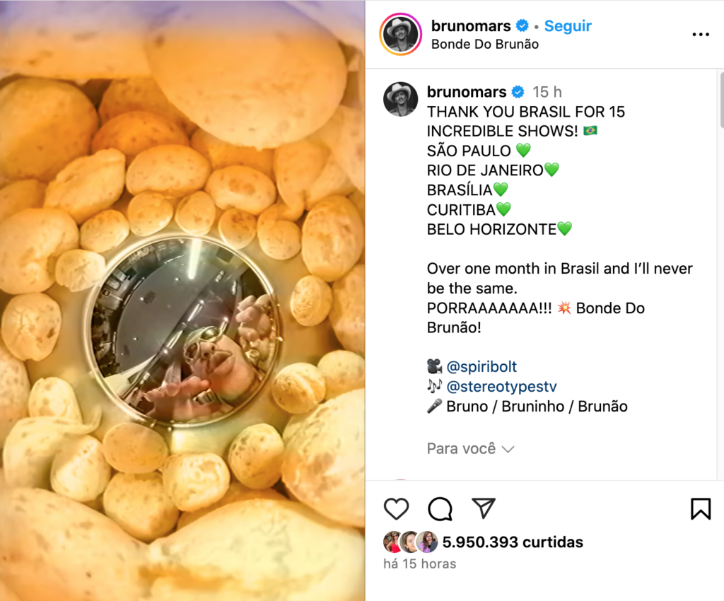 Bruno Mars no Brasil